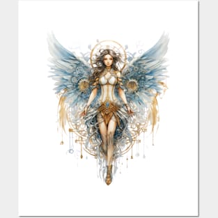 Steampunk Angel #1 Posters and Art